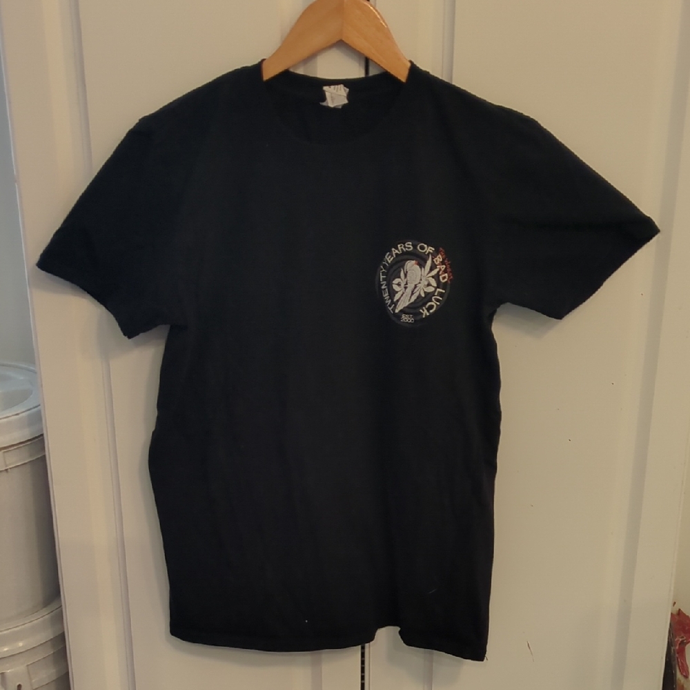 RARE Bayside 20 Years Of The Worst Luck Tour Tee